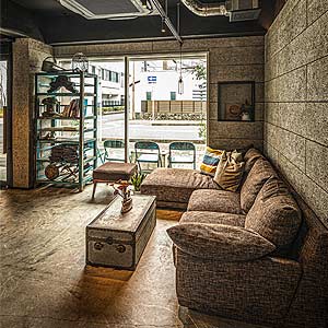 hotel sofa